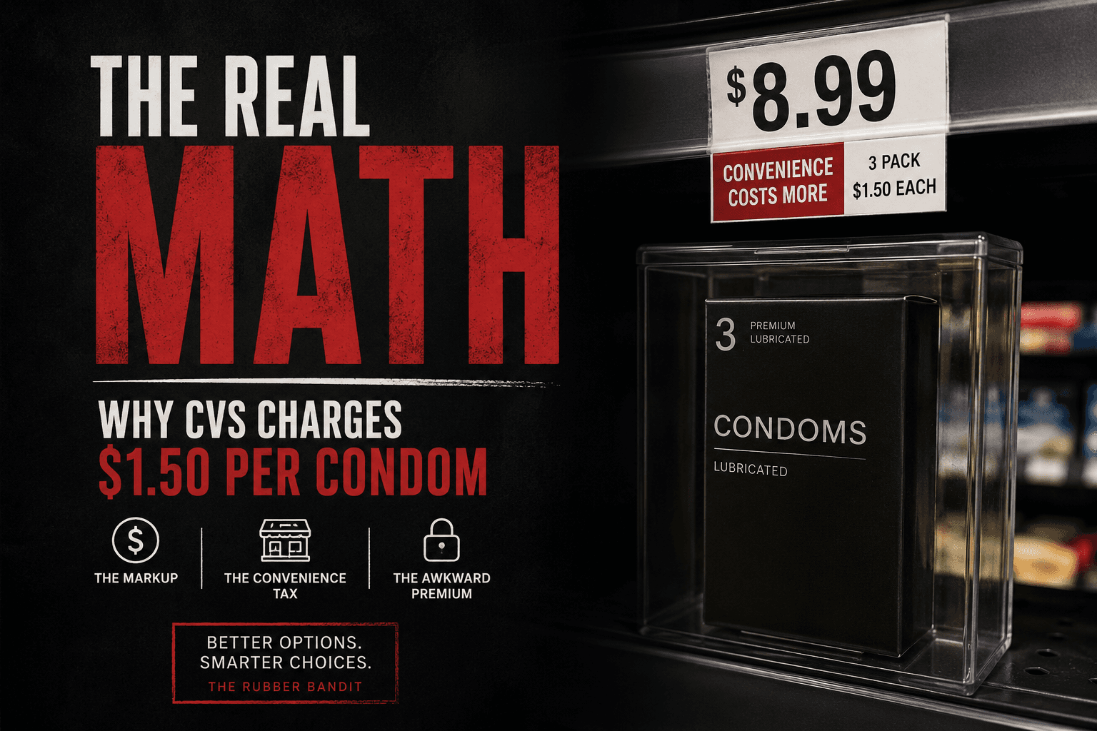 The Real Math: Why CVS Charges $1.50 Per Condom
